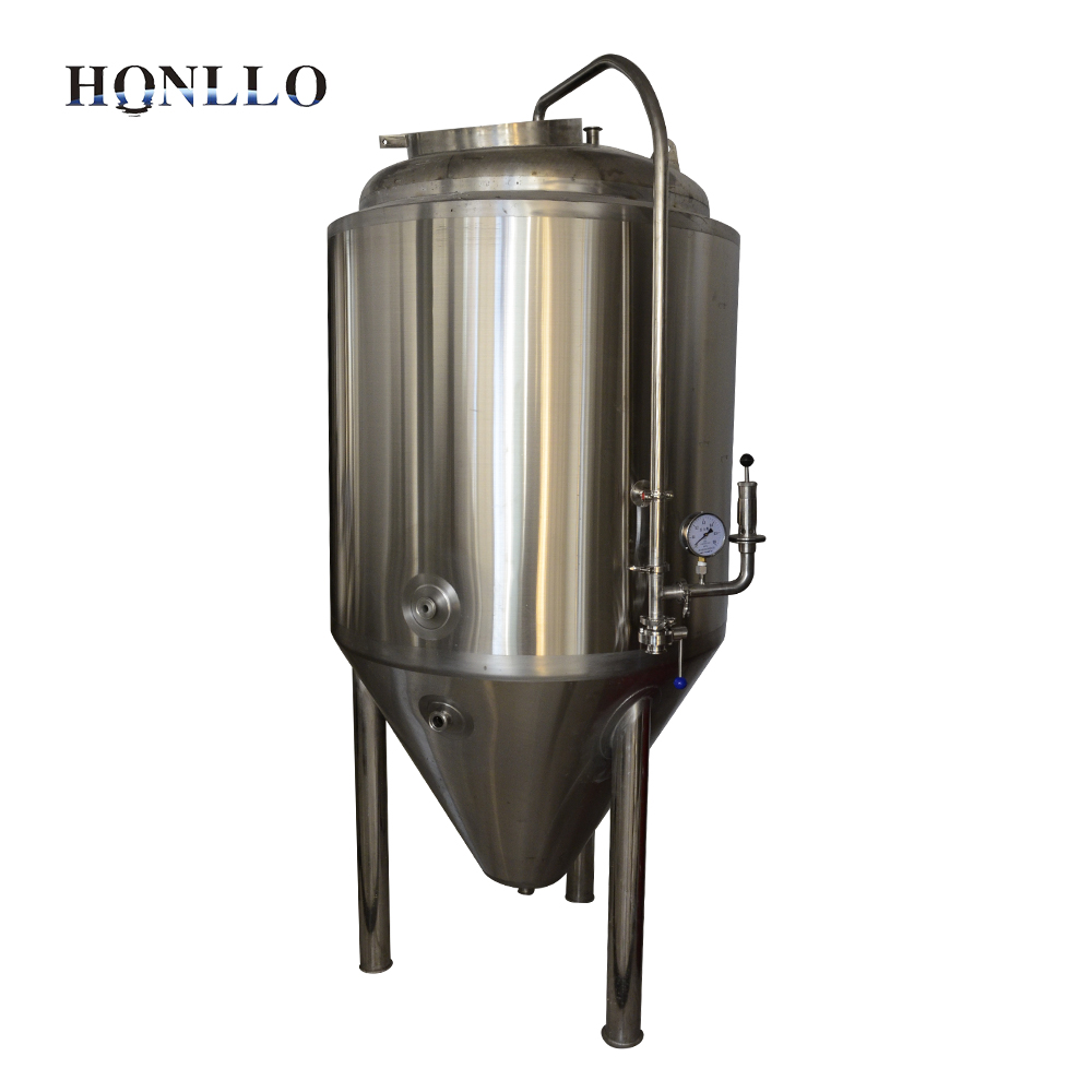 山东豪鲁锥形啤酒发酵设备 山东豪鲁锥形啤酒发酵设备